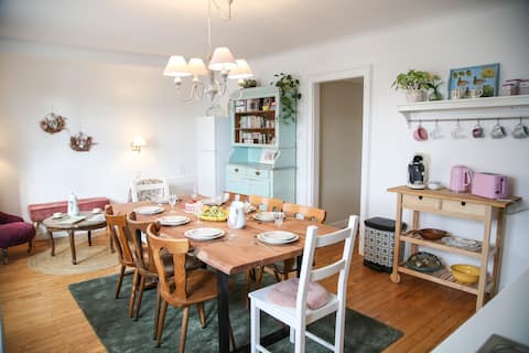 La Rose, 3 km from Riquewihr, private terrace, parking