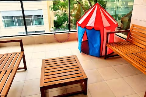 Safe Haven: Office, Balcony, Parking, by Achuza St