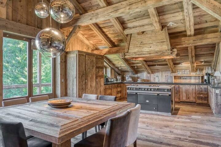 Chalet Isolé 520m2 Piscine Intérieure Sauna Cinema - Hauteluce