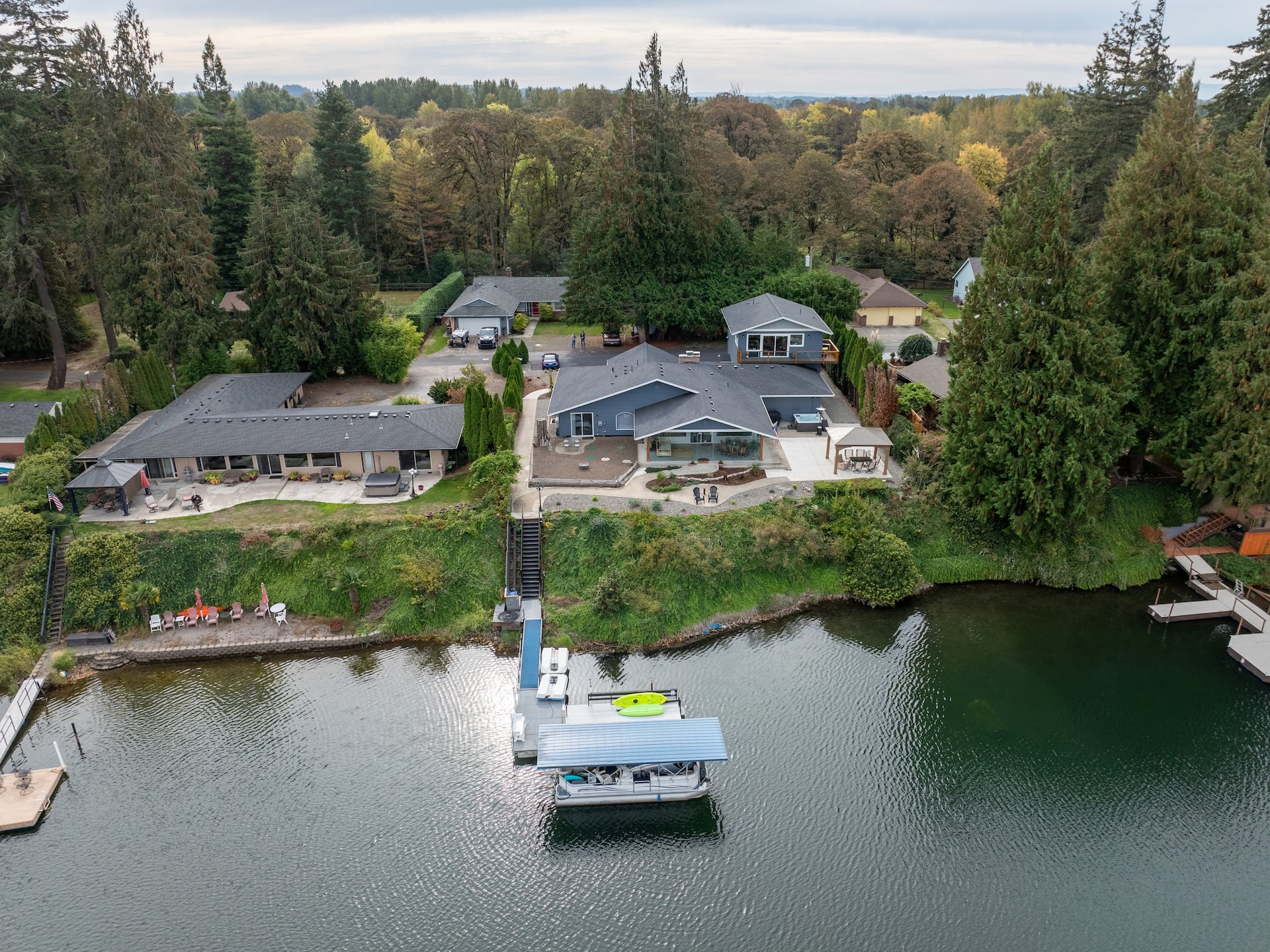 Lakefront Retreat | Dock, Hot Tub, Sauna & Kayaks
