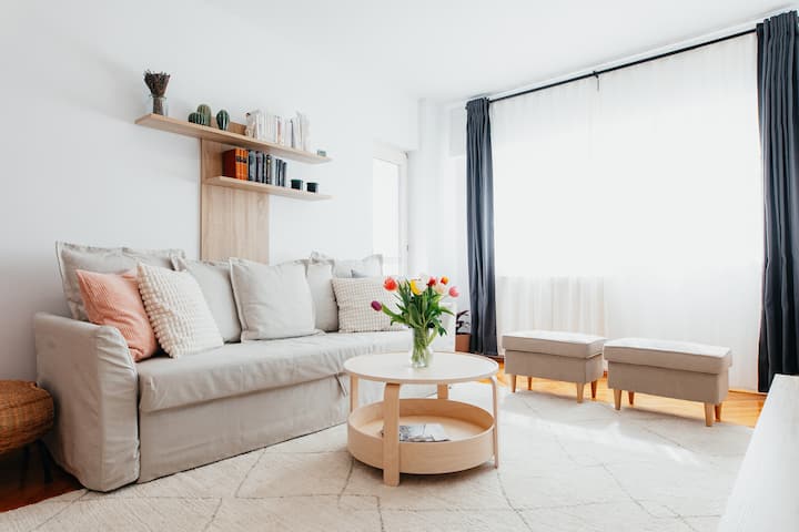 Air conditioned apartment in the city center
