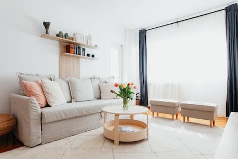 Air conditioned apartment in the city center