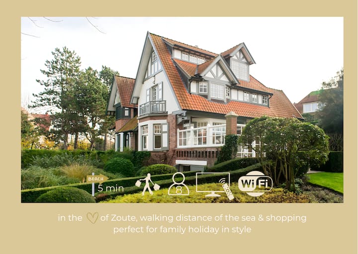 Sunbeam, Knokke-Zoute garden villa