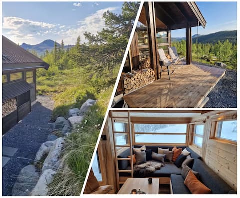 Nordic View cabin 900 m – close to Gaustatoppen