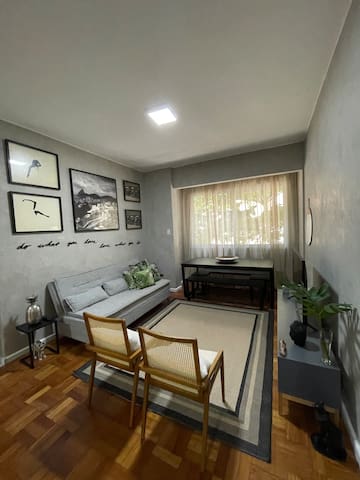 Leveza e conforto em Copacabana