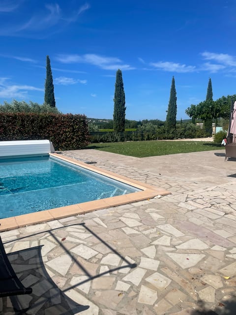 Nice house with pool.