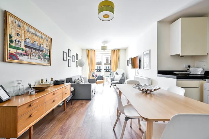 Zero Airbnb Fee - Old Street 2 Bed Flat Next Tube - Londen