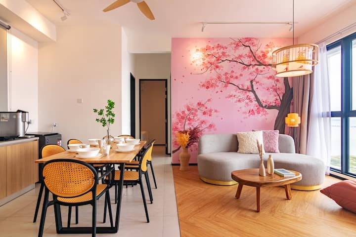 Himeji, 2br Sakura Designer Suite By Stellar Alv - Pinang