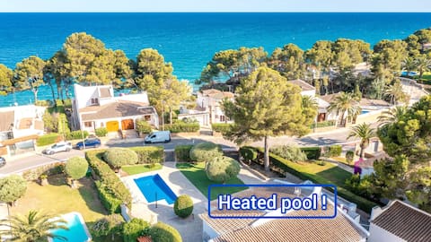 5 BR Villa · Private Heated Pool · 100m to Beach