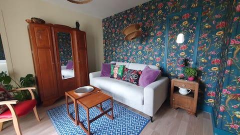 Annonce Airbnb populaire: My Little Blue House Caen Normandie à Caen