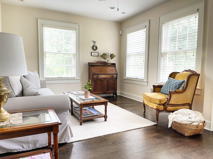 ห้องนั่งเล่นใน Boxwood House