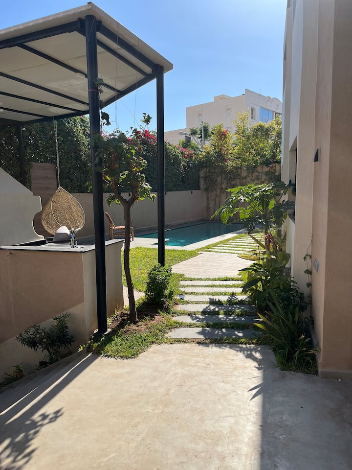 Blackbird Villa – Private Pool in Heart of Agadir