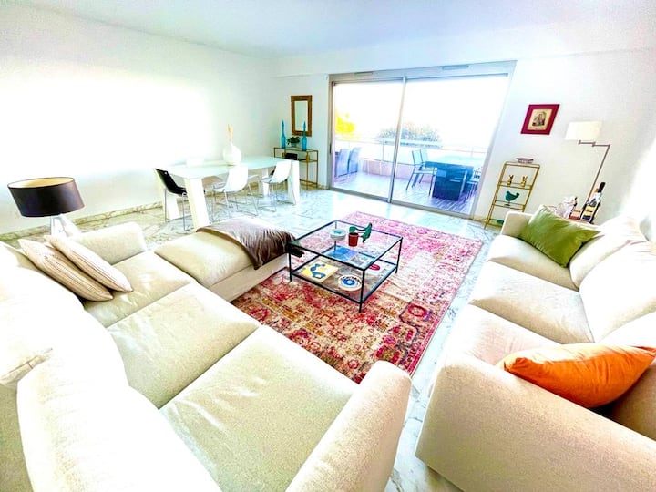 Stunning Sea View 2 Bedroom In Nice - Niza