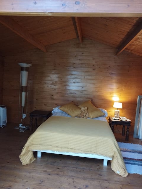 wooden house