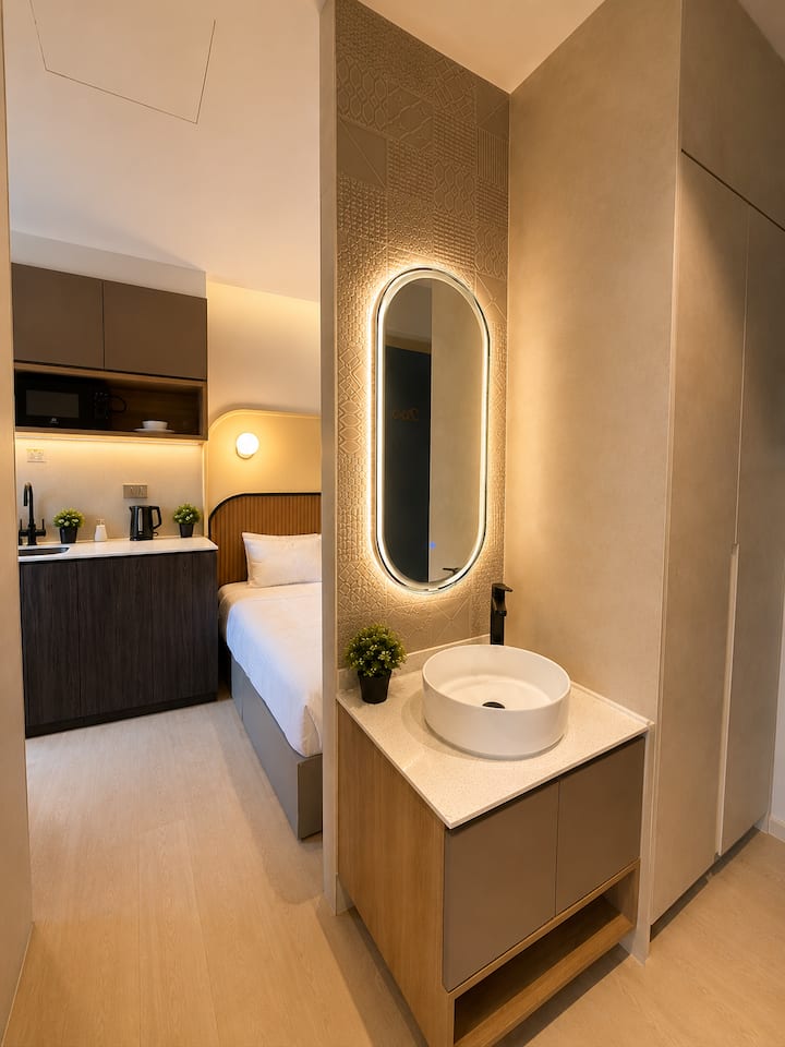 Pet Friendly Deluxe Queen Studio With Kitchenette - Singapour