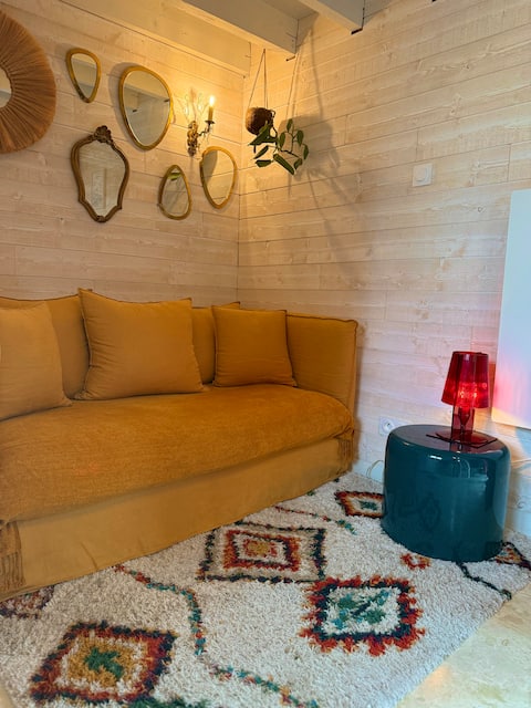 Top Airbnb: Le Chalet de Papy • At the gates of Saint-Malo à Saint Méloir Des Ondes