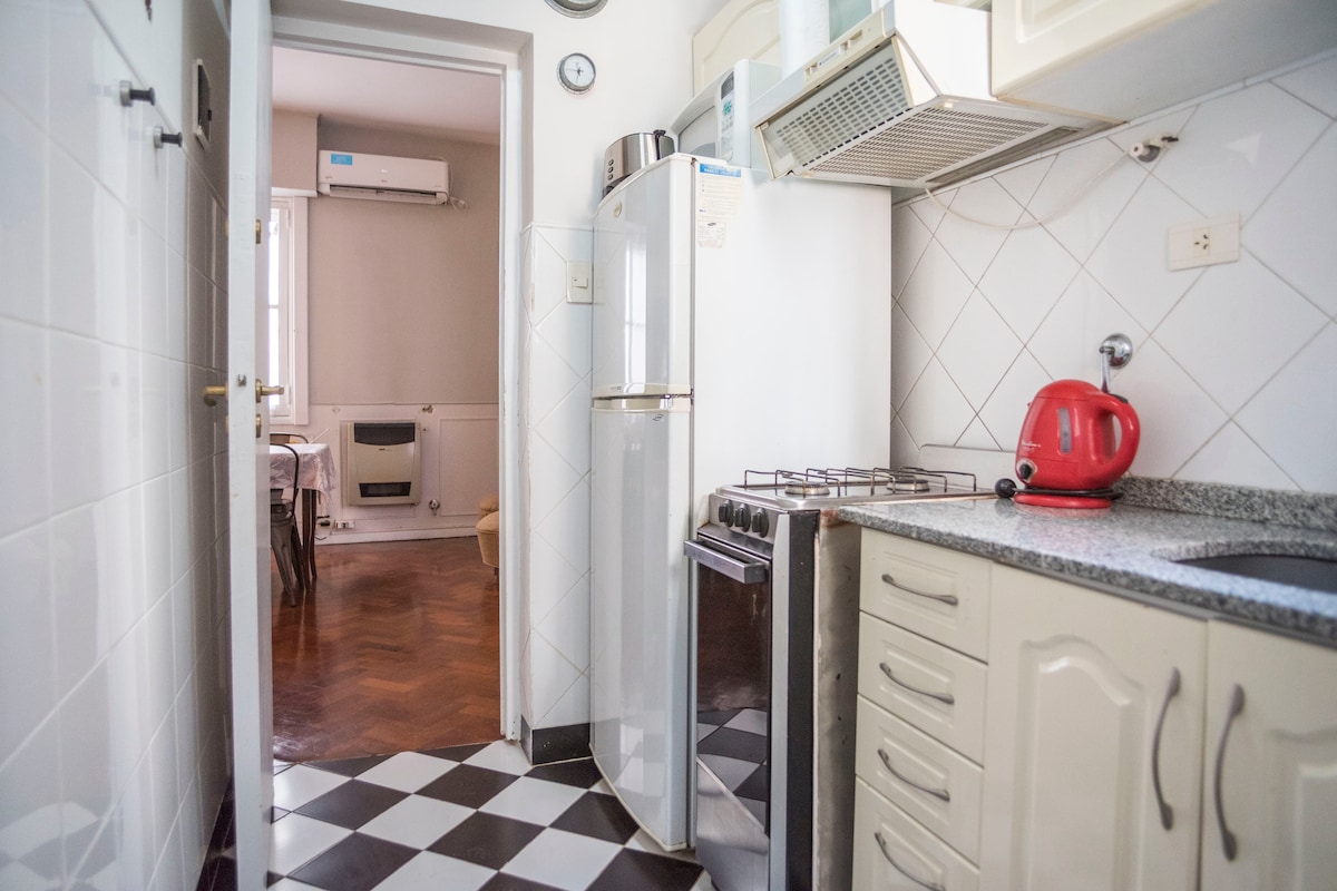 Departamento de 2 dormitorios en Recoleta