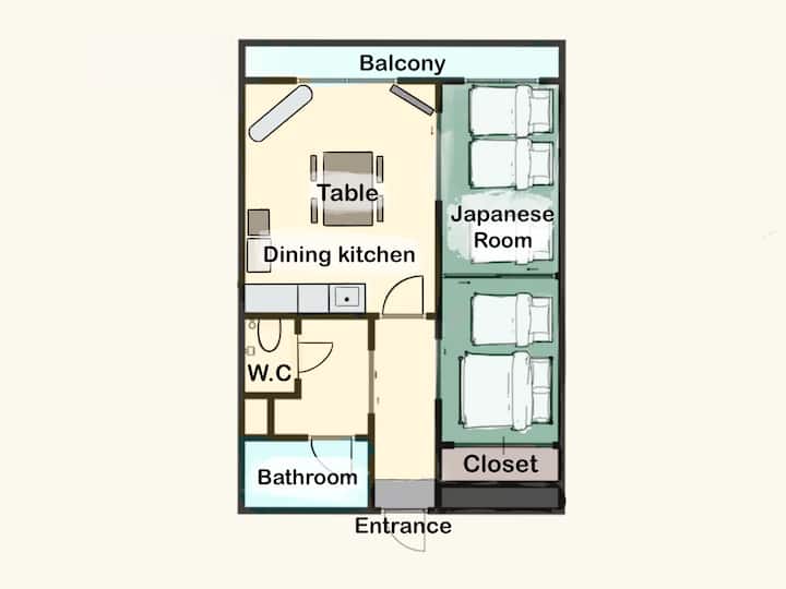503u 7 Min Walk Sta. City Central Restaurant Shop - Asahikawa