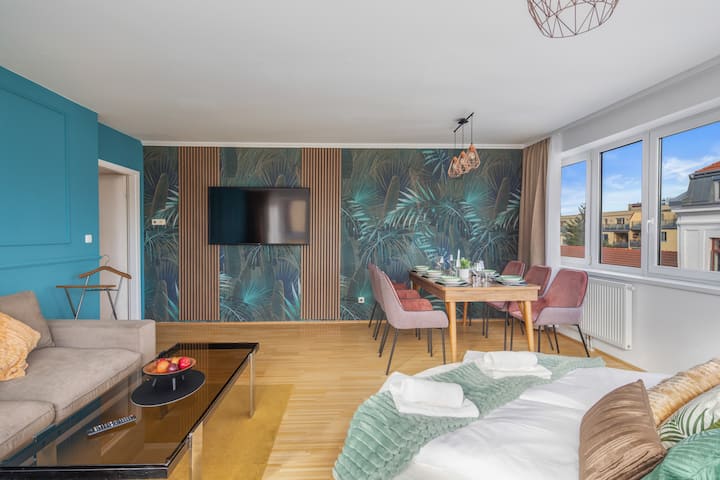 Luxury Loft View 4br | Central | Ac | Parking, Gym - Vienne