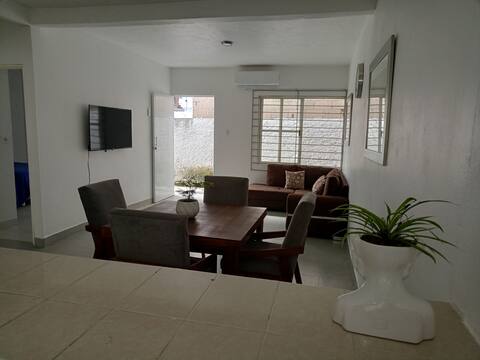 Central, comfortable apartment.