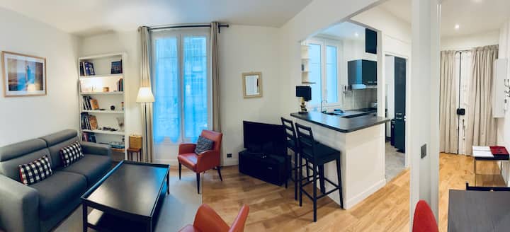 Spacieux T3 Avec Patio Près Des Champs-élysées - Gare Saint-Lazare