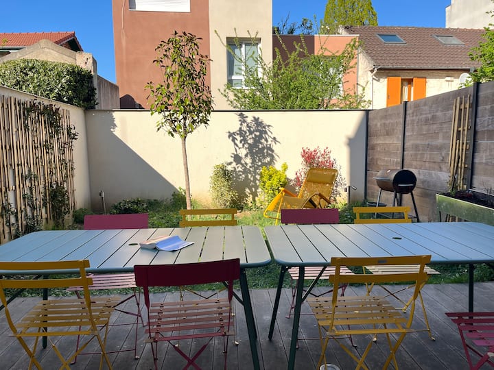 Maison Neuve Jardin Proche Métro L4 Et L13 - Montrouge
