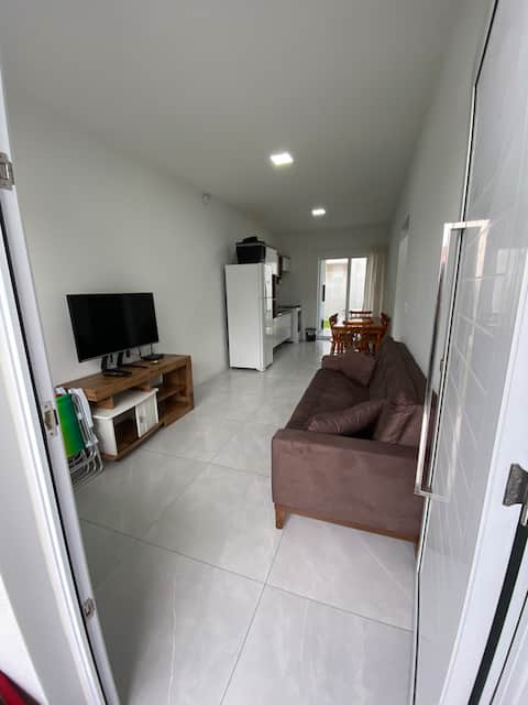 Popular Airbnb listing: House 124 one block from the sea on Presidente Beach in Imbé
