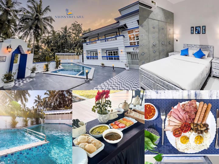 Navin’s Vista Azul- Dalia Suite + Breakfast - Goa
