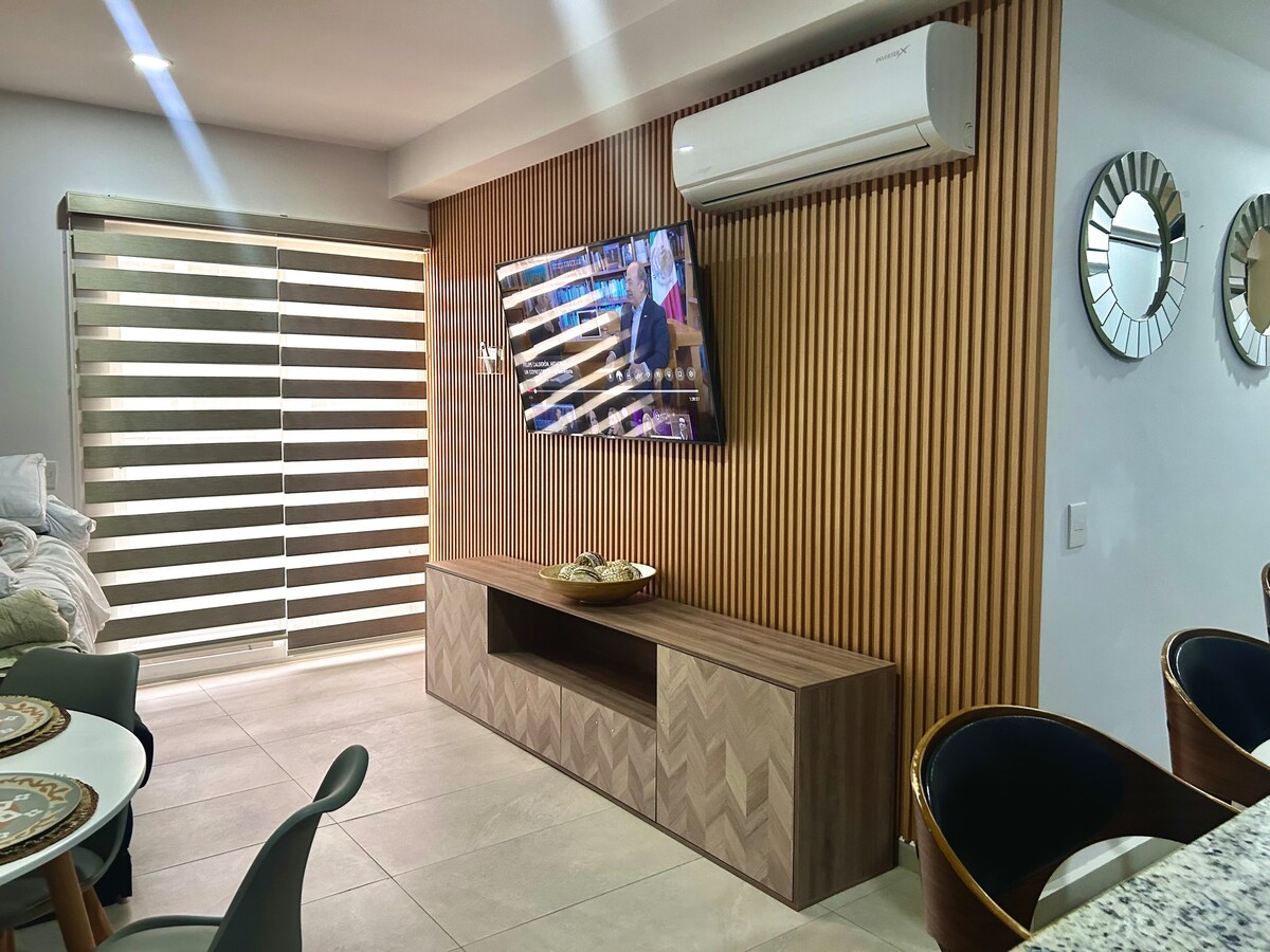 Top Airbnb: Luxury Condo with a Beautiful artificial Beach en Sinaloa