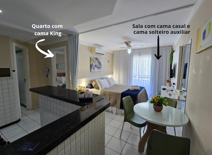 332-ponta Negra Beach-beira-mar /Cozinha E Varanda - Natal