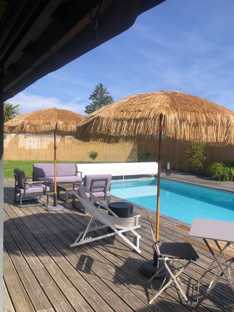 Villa with pool 15 km from Hossegor