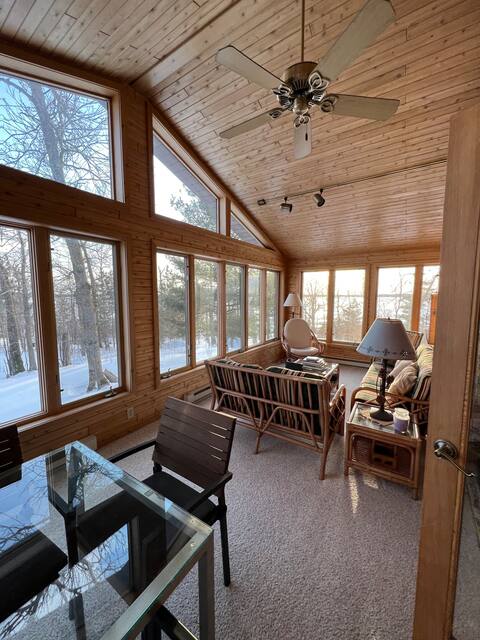 For a true North woods escape…