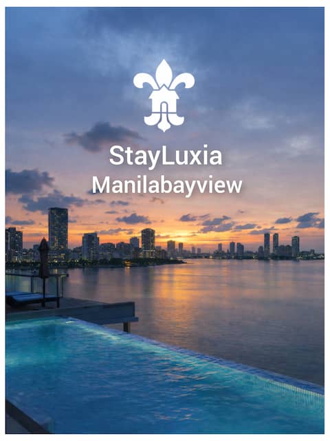 Luxury King 2BR 2BA w/Bayview Balcony Pool Netflix