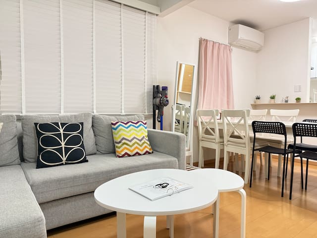 要町駅徒歩3分、Free-parking、一棟貸切、池袋徒歩圏内、広々空間