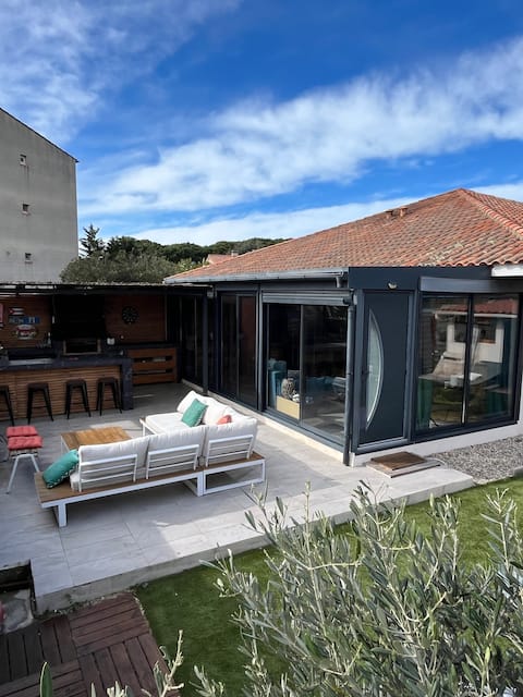 House close to the beach