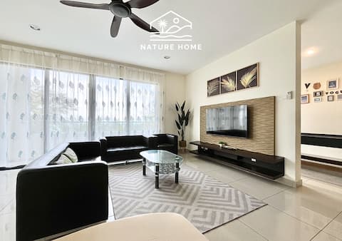 Superior Seafront Villa- 5Br-Swiss Garden-Family