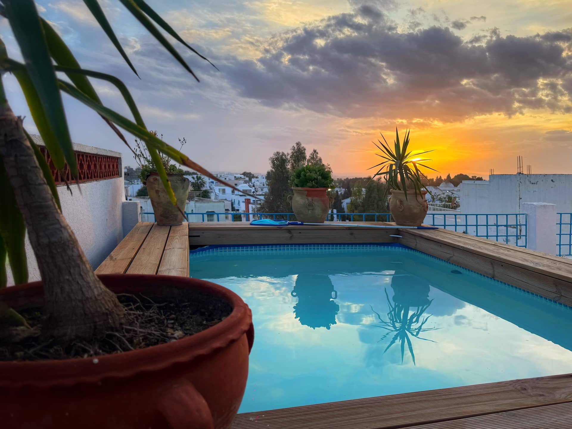 Bleu panoramique/ piscine privée à Sidi Bousaid - image 1