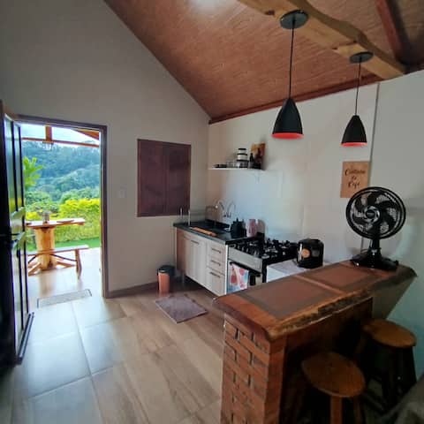 Airbnb em destaque: Pingo de Ouro Chalet em Alto Caparaó