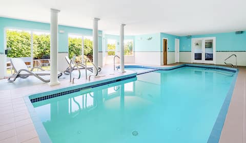 Indoor Pool + HotTub + Sauna + Theater + OceanView