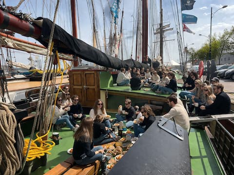 Exclusive group stay on a unique ship