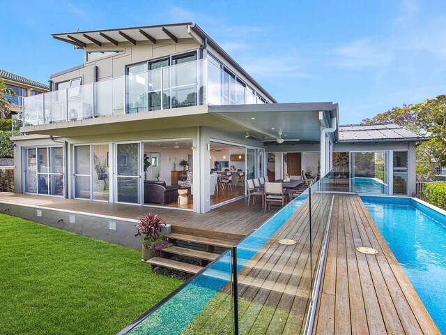 Luxury with ocean and bush views