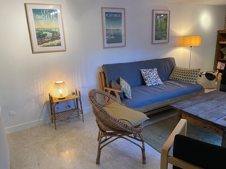 St Clotilde/4-8 Pers/25mn Giverny/15mna13/1h Paris - Les Andelys