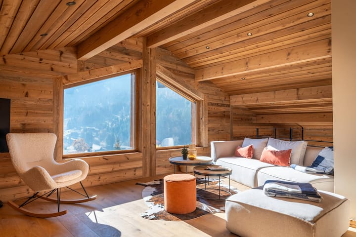4*, 9 Pers, Spa Intérieur, 210 M Pistes, 4 Chambre - La Clusaz