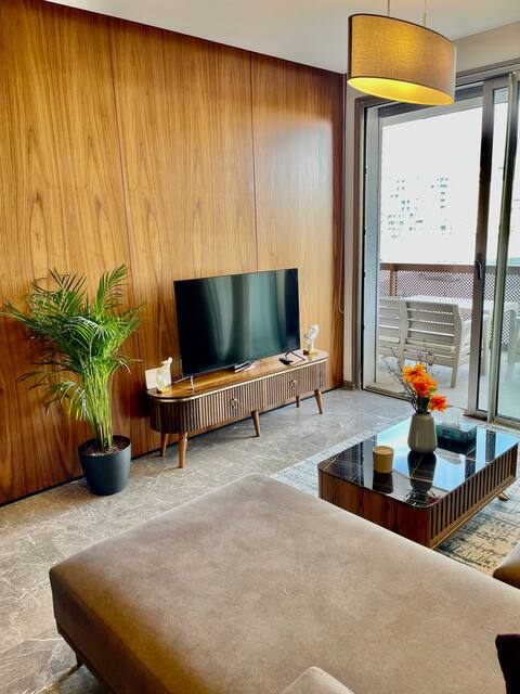Popular Airbnb listing: Trendy chic Studio "CFC" in Arrondissement De Hay Hassani مقاطعة الحي الحسني