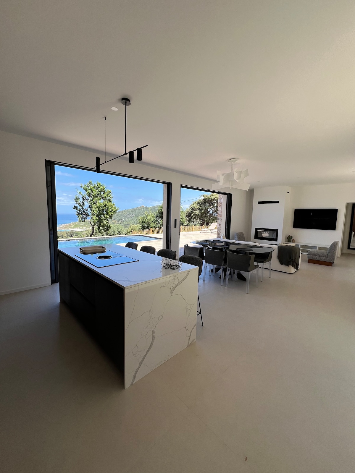 Top Airbnb: Villa with sea view, pool, 5 min walk to the beaches in Corbara