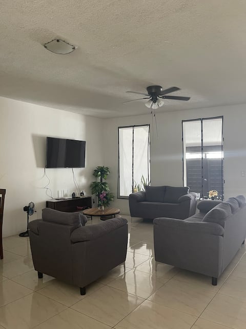 Spacious and comfortable