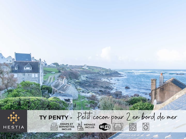 Ty Penty - Petit Cocon Pour 2 En Bord De Mer - Porspoder