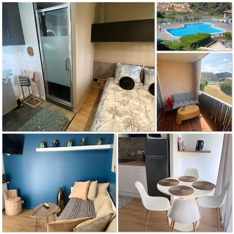 Cozy apartment, pool, air-conditioned, parking