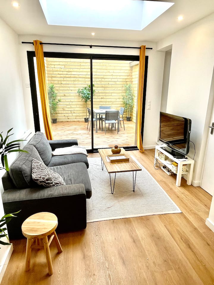 Maison Lumineuse 3 Chambres Avec Terrasse - Neuville-en-Ferrain