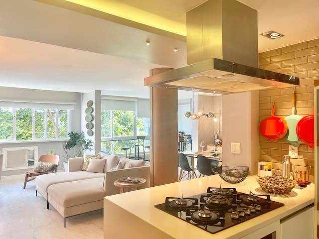 Maravilhoso! 3 quartos próx ao Shopping da Gávea